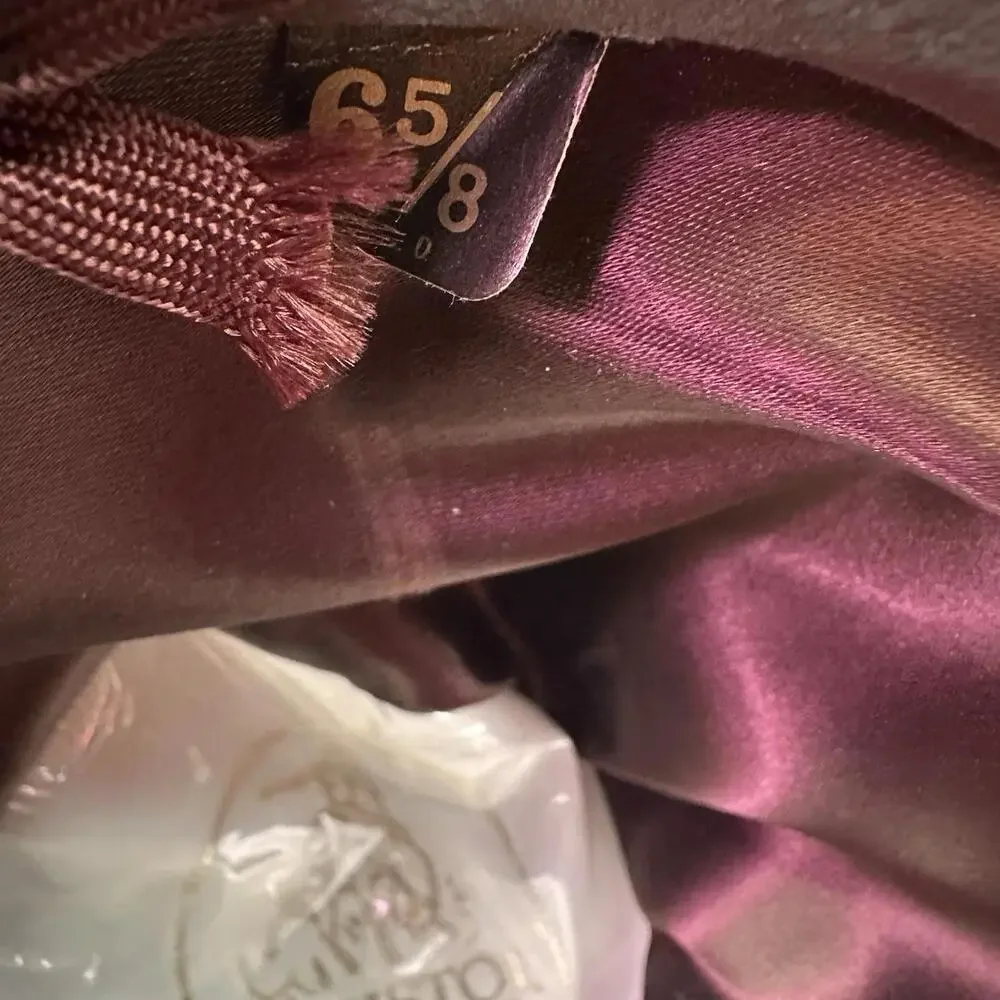 VTG Resistol Cowboy Hat Youth 6 5/8 Tan Rust Colored Wool Felt Made in USA - Picture 9 of 10